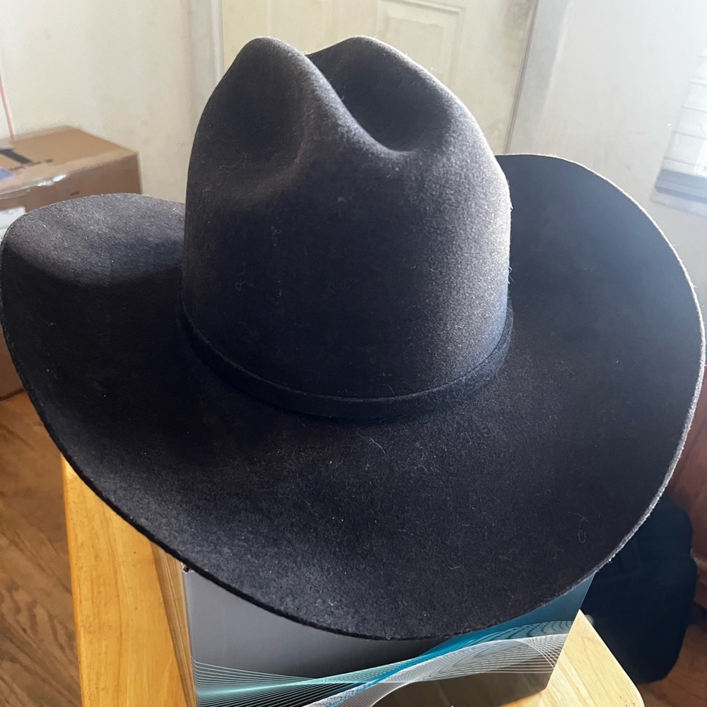 STETSON XXX WOOL STALLION COWBOY HAT! 7 3/8!